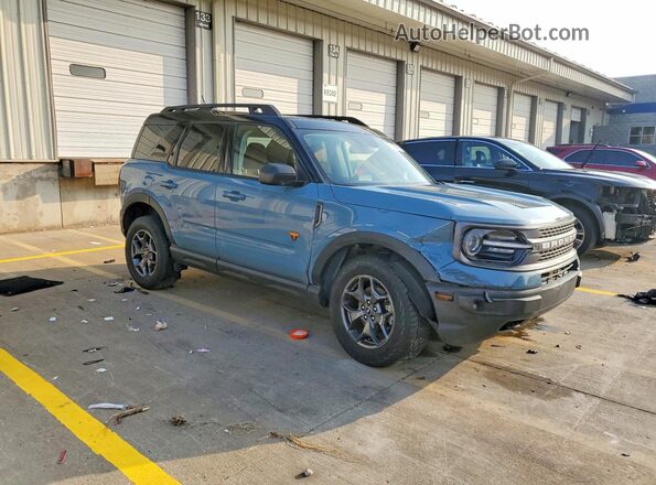 3FMCR9D94PRD00517 2023 FORD BRONCO Blue Delantero derecho