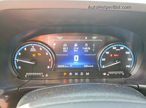 3FMCR9D94PRD00517 2023 FORD BRONCO Blue Vista del cuadro de instrumentos