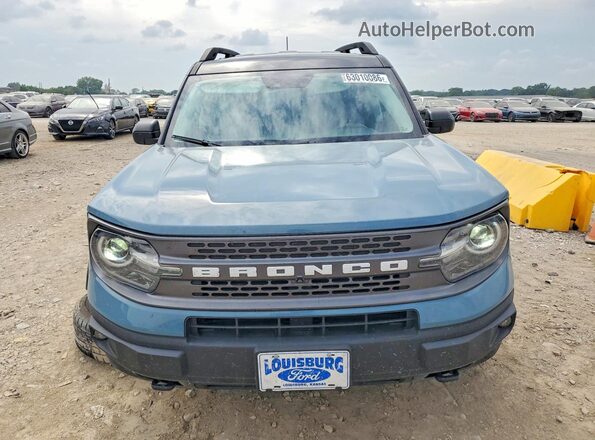 3FMCR9D95PRD17181 2023 FORD BRONCO Blue Դիմացի տեսք