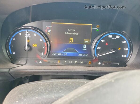 3FMCR9D95PRD17181 2023 FORD BRONCO Blue Սարքավորումների վահանակի տեսք