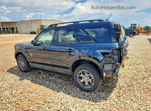 3FMCR9D98NRE11875 2022 FORD BRONCO Blue Rear left