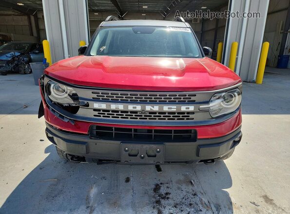 3FMCR9D9XMRA62779 2021 FORD BRONCO Красный Вид спереди