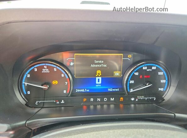 3FMCR9D9XNRD30120 2022 FORD BRONCO Blue Instrument cluster view