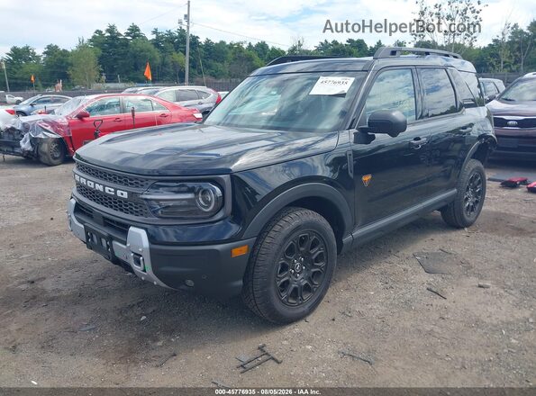 3FMCR9DA0SRE67203 2025 FORD BRONCO SPORT Black წინა მარცხენა ხედი სამი მეოთხედიდან