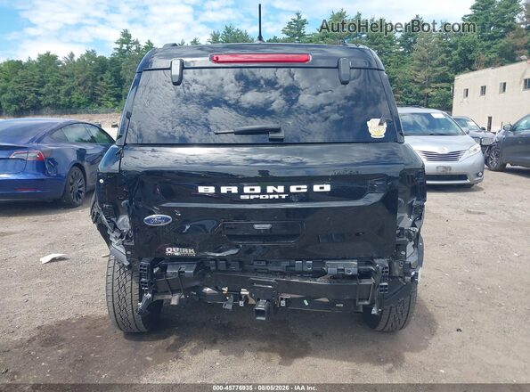 3FMCR9DA0SRE67203 2025 FORD BRONCO SPORT Black წინა ხედი