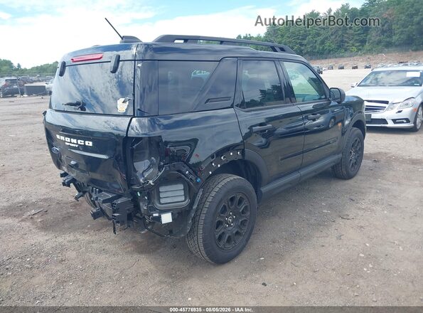 3FMCR9DA0SRE67203 2025 FORD BRONCO SPORT Black უკანა მარჯვენა