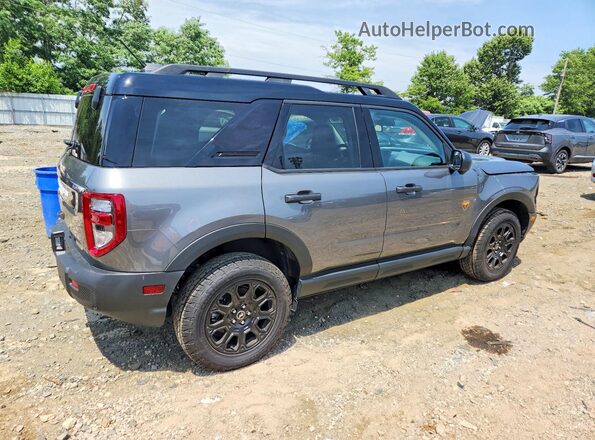3FMCR9DA0SRE72353 2025 FORD BRONCO Gray Trasero derecho