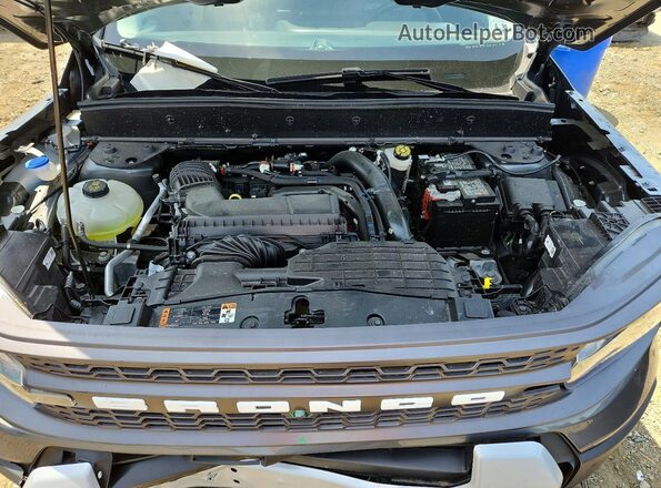 3FMCR9DA0SRE72353 2025 FORD BRONCO Gray Vista del compartimento del motor