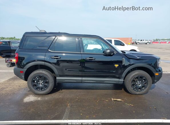 3FMCR9DA2SRE03535 2025 FORD BRONCO SPORT Black Вид задньої частини салону