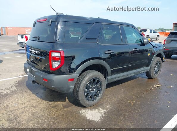 3FMCR9DA2SRE03535 2025 FORD BRONCO SPORT Black Задня права чверть