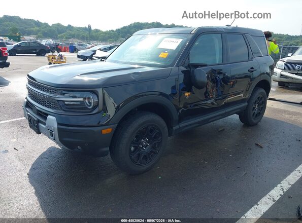 3FMCR9DA2SRE03535 2025 FORD BRONCO SPORT Black Передня ліва чверть