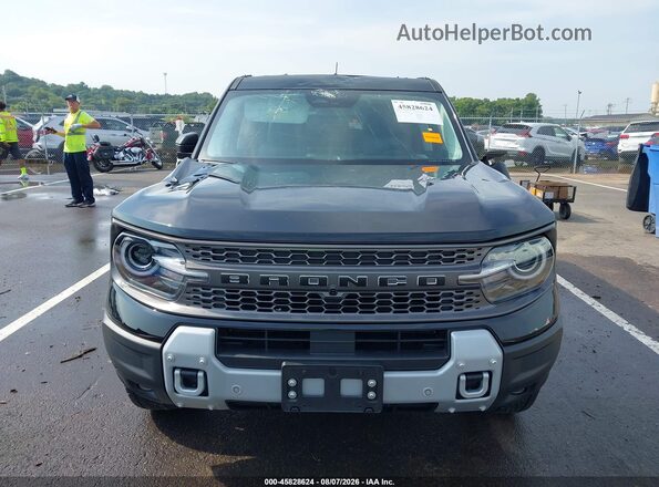 3FMCR9DA2SRE03535 2025 FORD BRONCO SPORT Black Вид щитка приладів