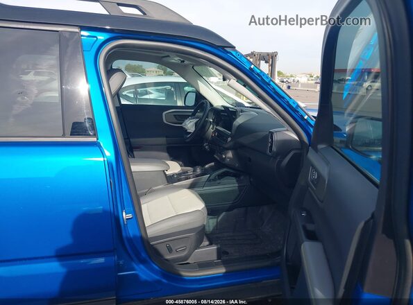 3FMCR9DA2SRE54890 2025 FORD BRONCO SPORT Blue Widok wnętrza z przodu
