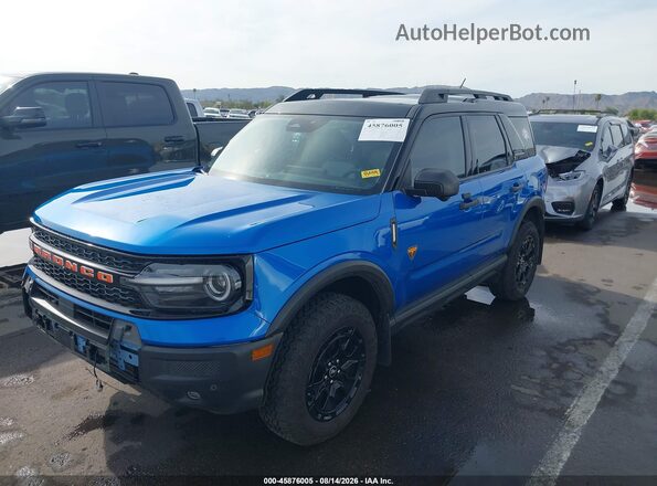 3FMCR9DA2SRE54890 2025 FORD BRONCO SPORT Blue Przód lewy