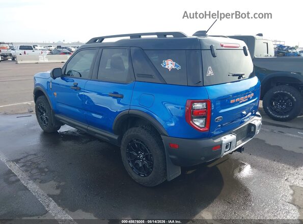 3FMCR9DA2SRE54890 2025 FORD BRONCO SPORT Blue Tył lewy