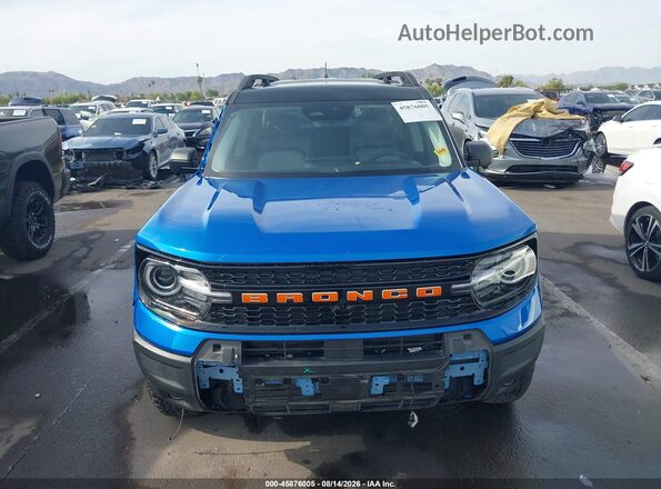3FMCR9DA2SRE54890 2025 FORD BRONCO SPORT Blue Widok zestawu wskaźników