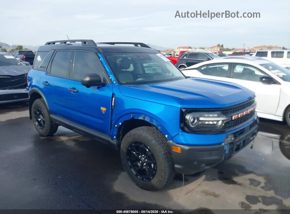 3FMCR9DA2SRE54890 2025 FORD BRONCO SPORT Blue Widok z przodu