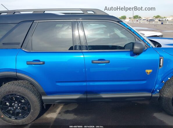 3FMCR9DA2SRE54890 2025 FORD BRONCO SPORT Blue Widok wnętrza z tyłu