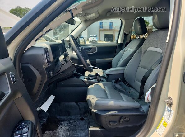 3FMCR9DA2SRE79532 2025 FORD BRONCO Beige Widok wnętrza z przodu