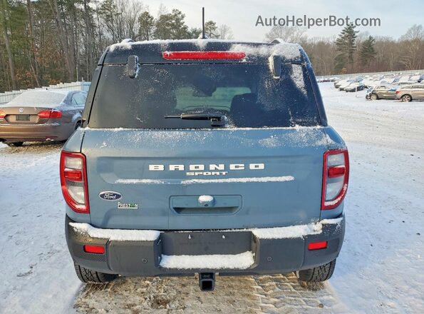 3FMCR9DA2SRF06759 2025 FORD BRONCO Blue Вид ззаду