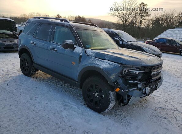 3FMCR9DA2SRF06759 2025 FORD BRONCO Blue Передня права чверть