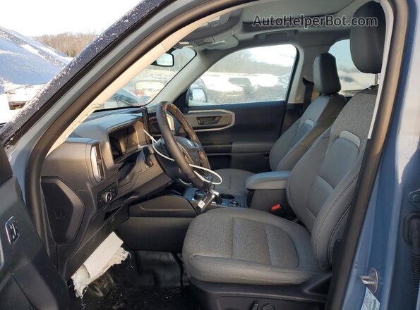 3FMCR9DA2SRF06759 2025 FORD BRONCO Blue Вид салону спереду