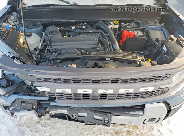3FMCR9DA2SRF06759 2025 FORD BRONCO Blue Вид підкапотного простору