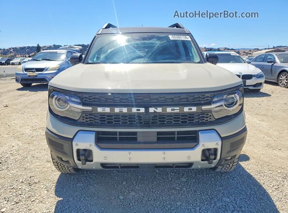 3FMCR9DA3SRF23604 2025 FORD BRONCO Tan Front view