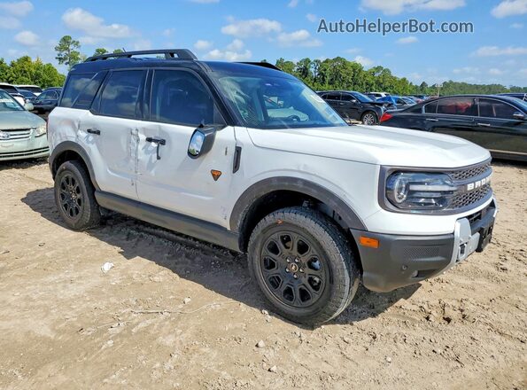 3FMCR9DA4SRF07900 2025 FORD BRONCO White წინა მარჯვენა