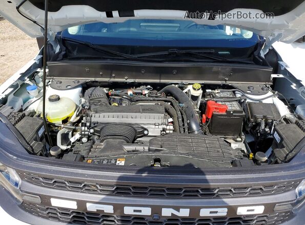 3FMCR9DA4SRF07900 2025 FORD BRONCO White ძრავის განყოფილების ხედი