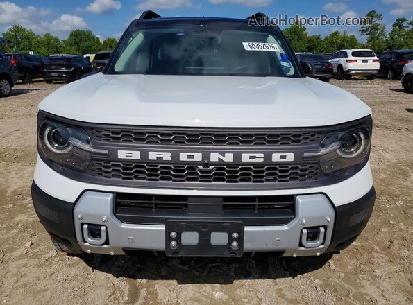 3FMCR9DA4SRF07900 2025 FORD BRONCO White წინა ხედი