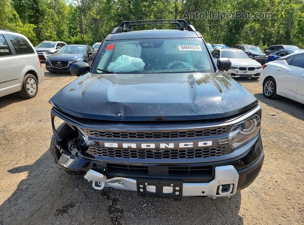 3FMCR9DA5SRF34040 2025 FORD BRONCO Black წინა ხედი