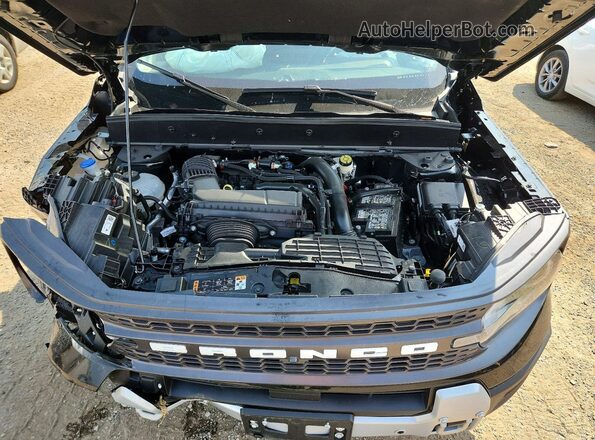 3FMCR9DA5SRF34040 2025 FORD BRONCO Black ძრავის განყოფილების ხედი