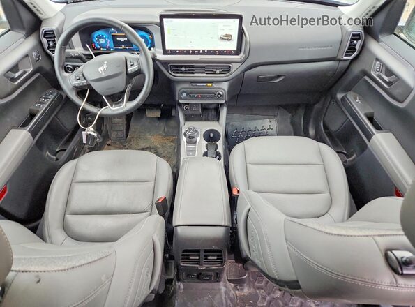 3FMCR9DA7SRE03496 2025 FORD BRONCO Gray Dashboard view