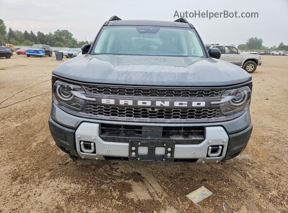 3FMCR9DA7SRE03496 2025 FORD BRONCO Gray Front view