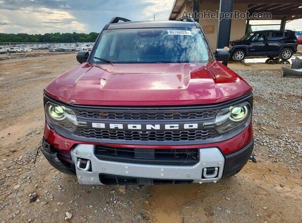 3FMCR9DA7SRF73678 2025 FORD BRONCO Red Вид спереду