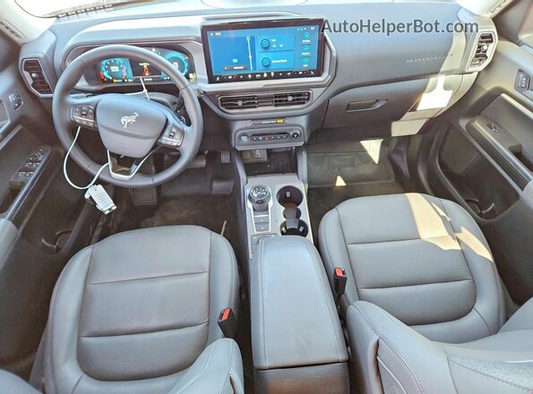 3FMCR9DA8SRE83228 2025 FORD BRONCO Blue წინა პანელის ხედი