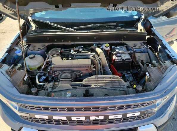 3FMCR9DA8SRE83228 2025 FORD BRONCO Blue ძრავის განყოფილების ხედი