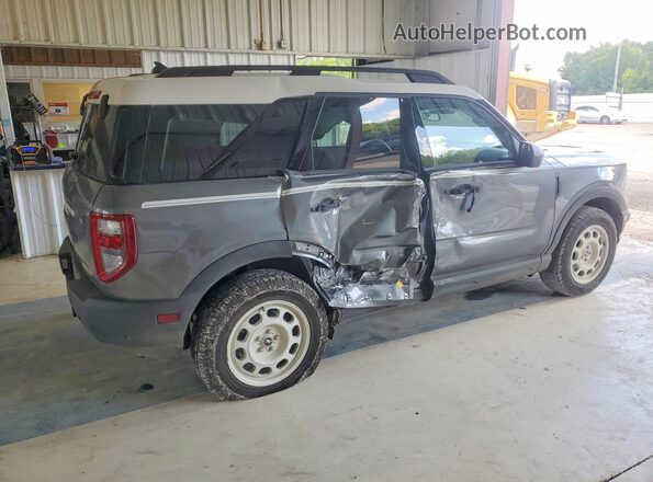3FMCR9G63RRF09283 2024 FORD BRONCO Серый Задняя правая четверть