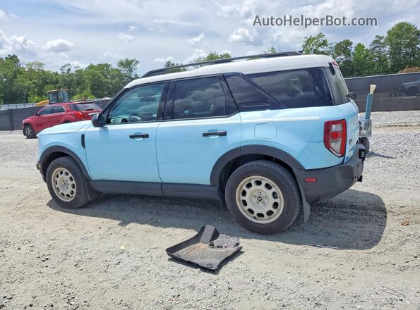 3FMCR9G65RRE79820 2024 FORD BRONCO Blue Rear left