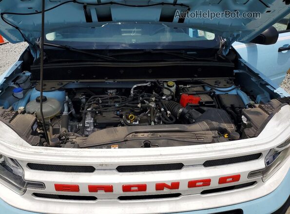 3FMCR9G65RRE79820 2024 FORD BRONCO Blue Rear interior view