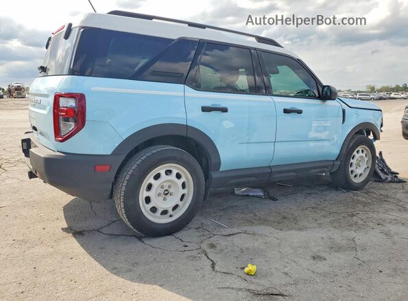 3FMCR9G65RRF10550 2024 FORD BRONCO Blue Rear right