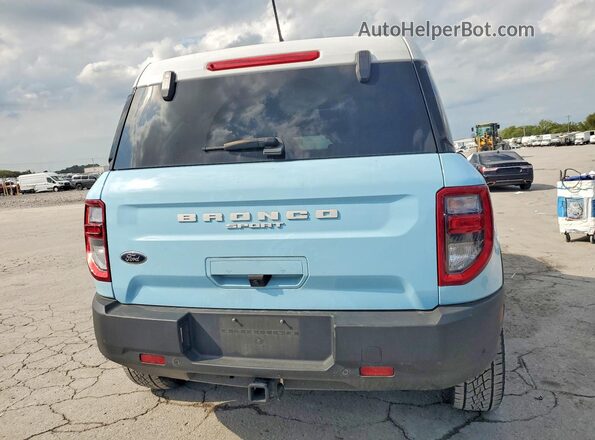 3FMCR9G65RRF10550 2024 FORD BRONCO Blue Rear view