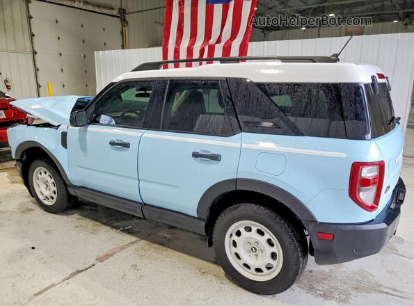 3FMCR9G65RRF49574 2024 FORD BRONCO Blue Rear left