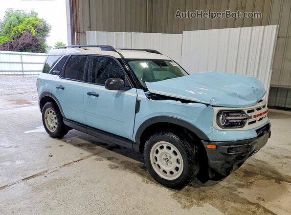 3FMCR9G65RRF49574 2024 FORD BRONCO Blue Front right