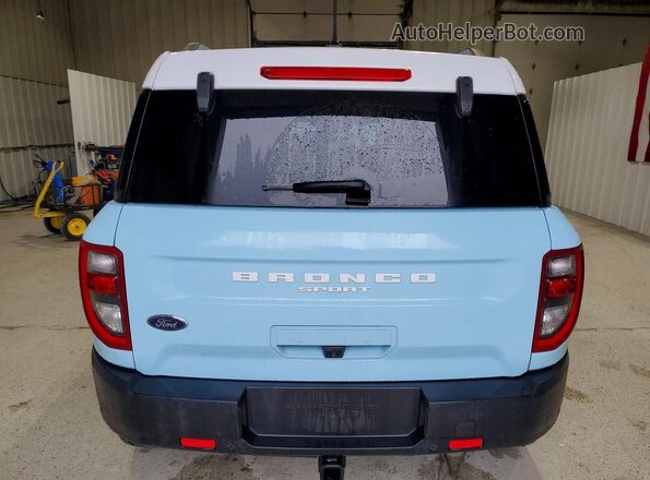 3FMCR9G65RRF49574 2024 FORD BRONCO Blue Rear view