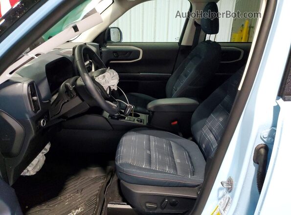 3FMCR9G65RRF49574 2024 FORD BRONCO Blue Front interior view