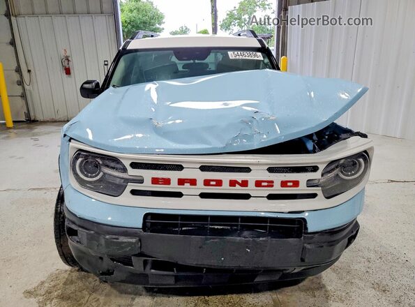 3FMCR9G65RRF49574 2024 FORD BRONCO Blue Front view