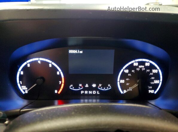 3FMCR9G65RRF49574 2024 FORD BRONCO Blue Instrument cluster view