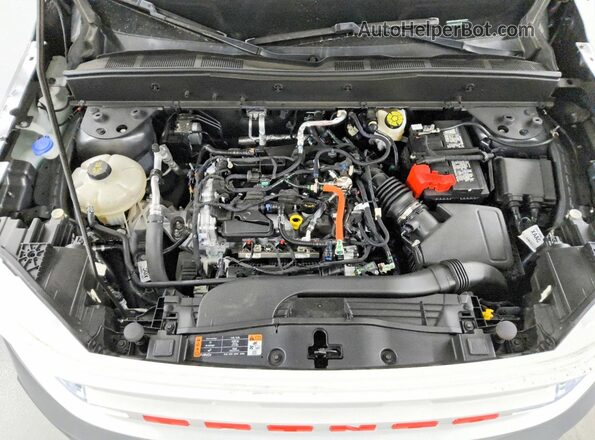 3FMCR9G68PRD36132 2023 FORD BRONCO Gray Вид підкапотного простору
